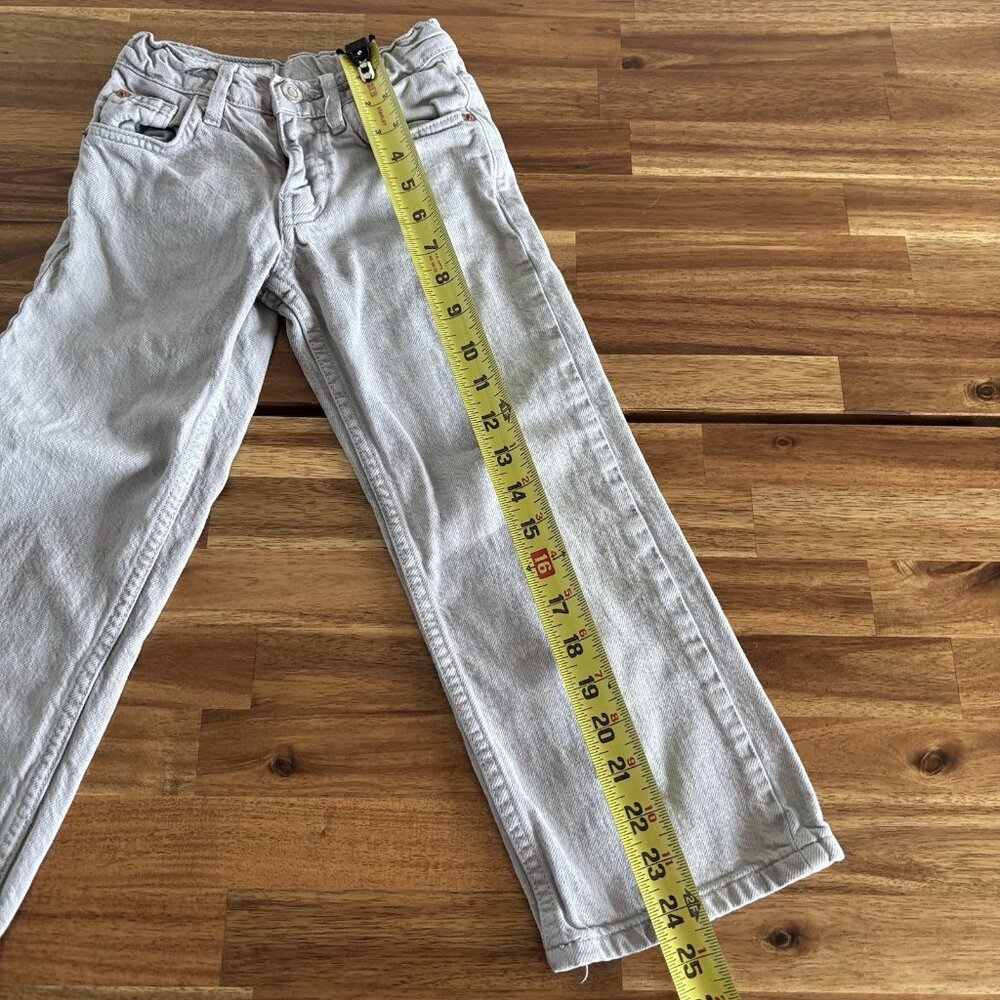ZARA JEANS TODDLER GIRL Fit Like a 5 Years Low Rise Washed Denim - Picture 8 of 12